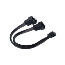 12inch Sleeved 4pin Fan/ PWM Y Splitter Power Cable